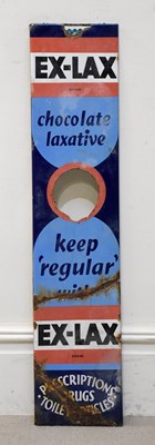 Lot 140 - An original advertising enamel thermometer...