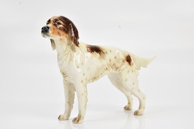 Lot 1484 - GOEBEL; a figure of a spaniel, height 15cm.