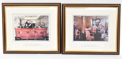 Lot 461 - RMS QUEEN MARY; a set of five photographs each...