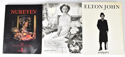 Lot 735 - Three auction catalogues, comprising Christies...