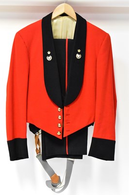 Lot 700 - A Royal Marines dress uniform, comprising a...