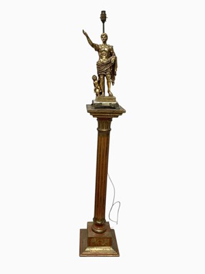 Lot 2225 - A modern figural lamp modelled as Augustus...