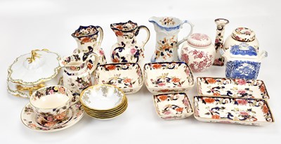 Lot 1523 - MASONS; a collection of 'Mandalay' pattern...