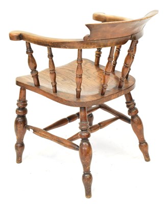 Lot 24 - An early 20th century beech and ash smoker's...
