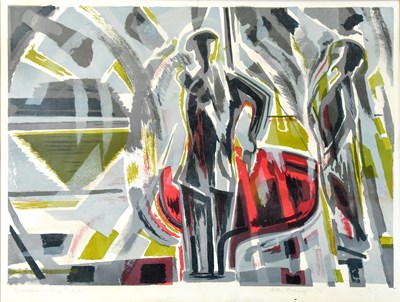 Lot 29 - ALLIN BRAUND (1915-2004); colour print,...