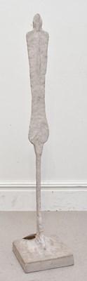 Lot 2145 - IN THE STYLE OF ALBERTO GIACOMETTI; a concrete...