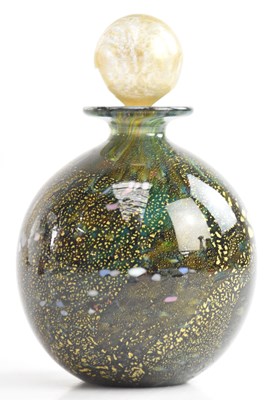 Lot 219 - JONATHAN HARRIS; an Art Glass perfume bottle...
