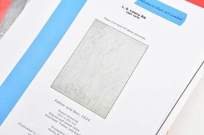 Lot 46 - LAURENCE STEPHEN LOWRY RA RBA (1887-1976);...