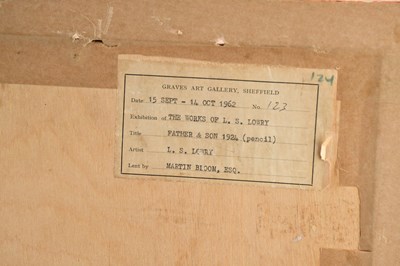 Lot 46 - LAURENCE STEPHEN LOWRY RA RBA (1887-1976);...