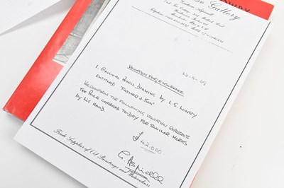 Lot 46 - LAURENCE STEPHEN LOWRY RA RBA (1887-1976);...