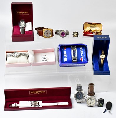 Lot 1040 - A mixed lot of modern fashion watches, to...