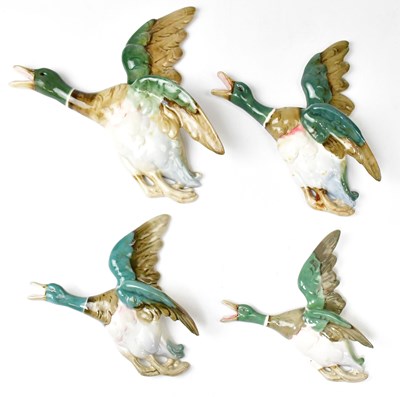 Lot 173 - ROYAL DUX; a set of four graduated flying...