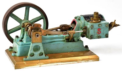 Lot 309 - STUART MODELS; a Stuart No. 84 1" bore, 1"...