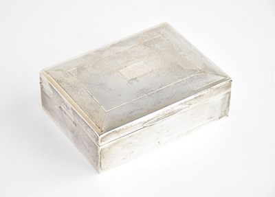 Lot 327 - HARMAN BROS; an Elizabeth II hallmarked silver...