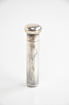Lot 174 - S & CO; an Edward VII hallmarked silver hat...