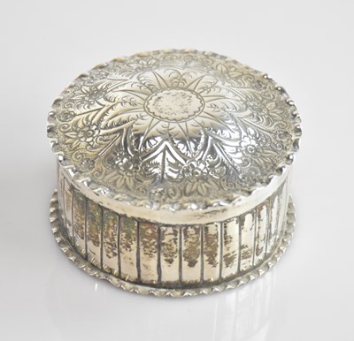 Lot 350 - SAMUEL WALTON SMITH; a Victorian hallmarked...