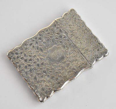 Lot 126 - THOMAS HAYES; a Victorian hallmarked silver...