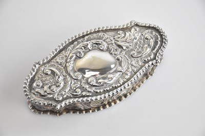 Lot 136 - E J TREVITT & SONS; an Edward VII hallmarked...