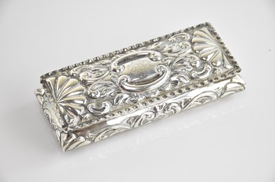 Lot 346 - DEAKIN & FRANCIS; a Victorian hallmarked...