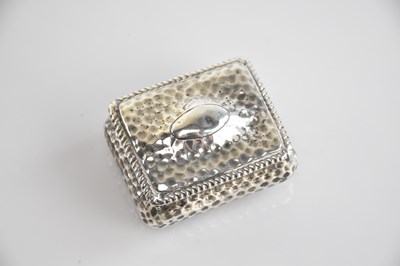 Lot 137 - HENRY MATTHEWS; a Victorian hallmarked silver...