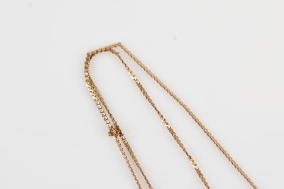 Lot 25 - A 9ct gold cased wristwatch, the mother of...