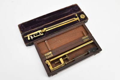 Lot 2200 - ELLIOTT BROTHERS; a cased planimeter, with a...