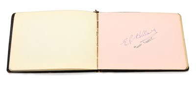 Lot 668 - An autograph album to include, Montgomery of...