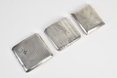Lot 321 - FRED H ADAMS & CO; a George V hallmarked...