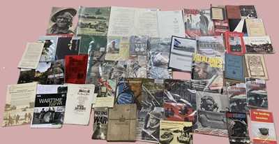 Lot 338 - MILITARY INTEREST; a collection of...