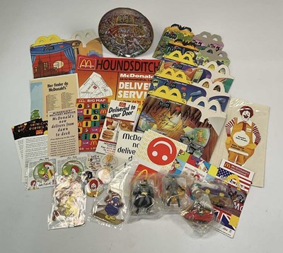 Lot 69 - MCDONALDS; a quantity of collectibles to...