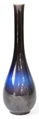 Lot 198 - A Japanese Kutani ware 'Hakuhō' flambé glazed...