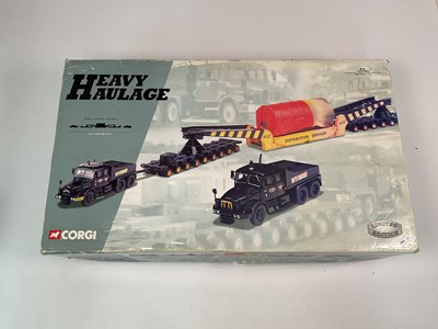 Lot 75 - CORGI; Heavy Haulage set 18003 Wynns GEC...