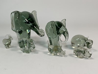 Lot 272 - NGWENYA, SWAZILAND; a group of hand blown...