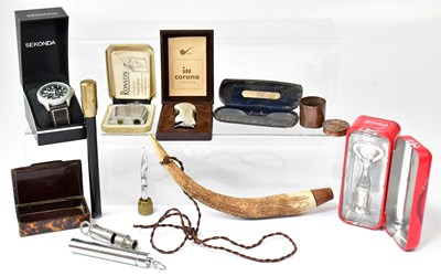 Lot 322 - A collectors' lot, to include a WWII era ARP...