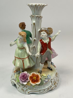 Lot 175 - SCHIERHOLZ OF GERMANY; a porcelain figural...