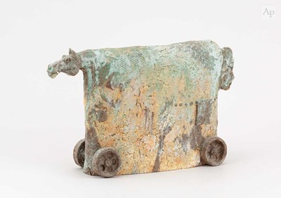 Lot 45 - AREK SZWED (born 1969); a grogged earthenware...
