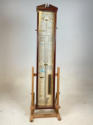 Lot 635 - A reproduction Admiral Fitzroy barometer of...