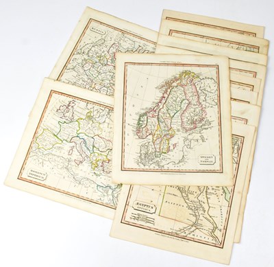 Lot 419 - Eleven mid to late 19th century hand-coloured '...