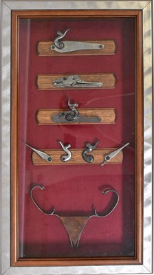 Lot 645 - A bespoke-made visual display of antique...