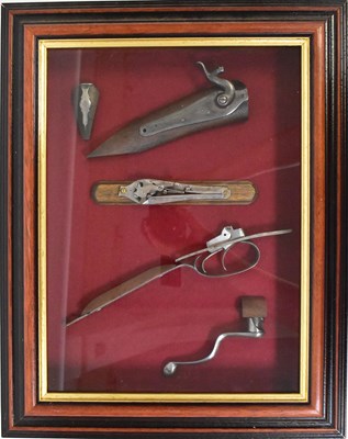 Lot 644 - A besoke-made visual display of antique...