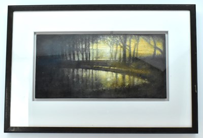 Lot 401 - GEORGE GRANT (British, contemporary); acrylic...