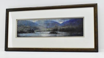 Lot 398 - GEORGE GRANT (British, contemporary); oil on...