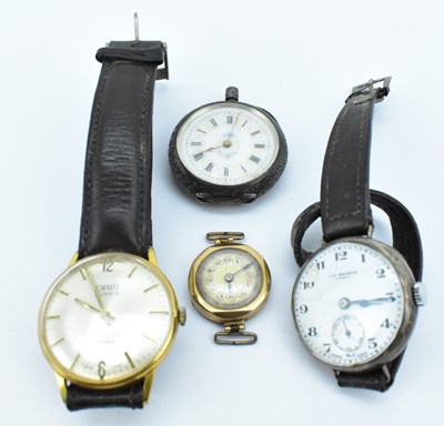 Lot 1037 - Two gentleman's wristwatches comprising an...