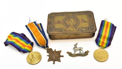 Lot 670 - Various medals awarded to Pte G. R. Taylor of...