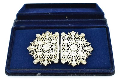 Lot 795 - A Queen Elizabeth II floral nurse's silver...
