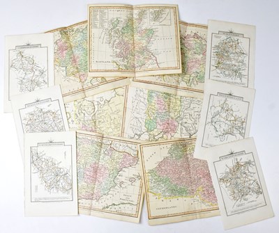 Lot 420 - Eight early 19th century hand-coloured...