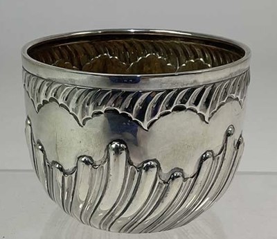 Lot 533 - A Victorian hallmarked silver bowl with part...