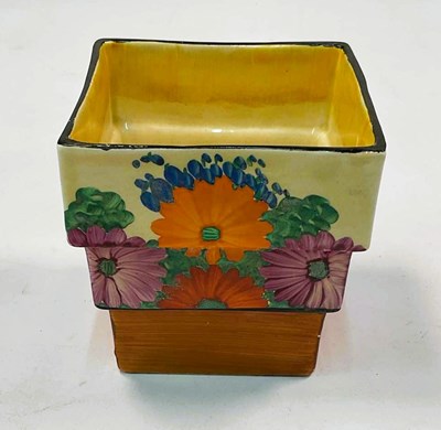 Lot 208 - CLARICE CLIFF; a 'Gayday', a hand painted...