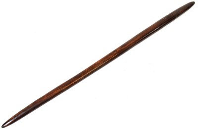Lot 207 - A South Seas Polynesian carved hardwood club,...