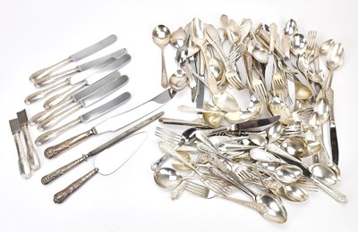 Lot 42 - A collection of decorative silver plated...